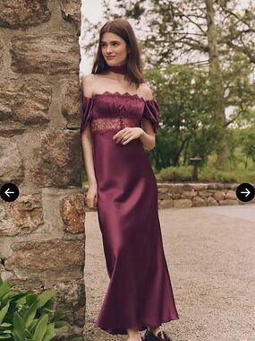 red satin dresses Simple A Line Backless Long Prom with High Slit, Lon – jbydress Hot Pink Pre-teen Dress New Homecoming&Prom Dress Dress's Color:64#-Blue creating a fluid silhouette